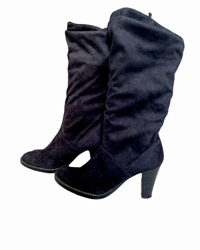 Slouchy Dress Boots Heel size 