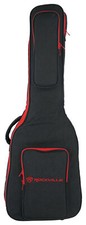 Rockville EGB25-RD Padded Electric Guitar Gig Bag with Neck Pad  Secure Strap