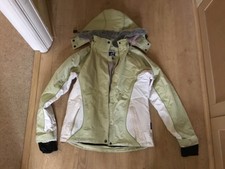 Women’s Ski Jacket Size 10 Green And White