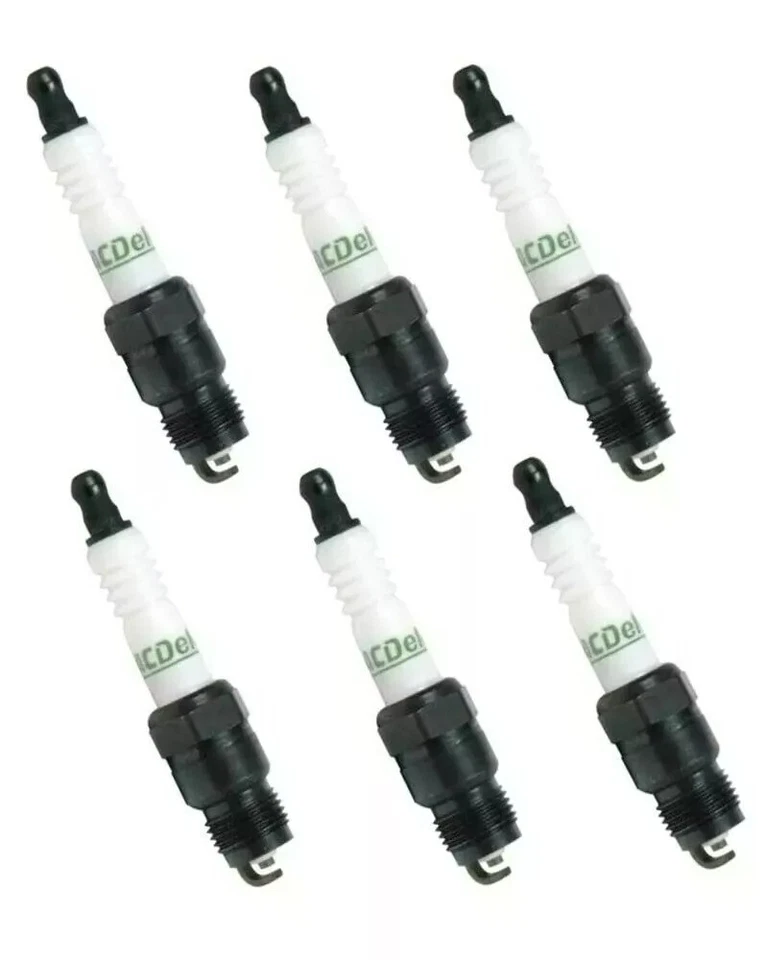 Genuine GM ACDelco Spark Plugs R45 Set Of 6 - Image 2 of 2