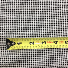 Penelope Petit Point Needlepoint Blank Canvas 7 Count White 34" x 19" Tapestry