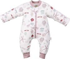 AtBabyHome Baby Sleeping Bag, Split Leg with Removable Sleeves,2.5 Tog, 110/ XXL