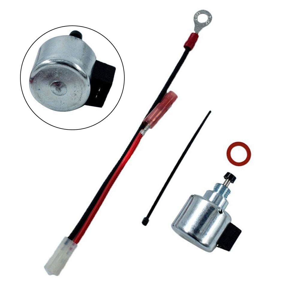 Carburetor Fuel Shut off on Solenoid Fits Kit Durable and Reliable