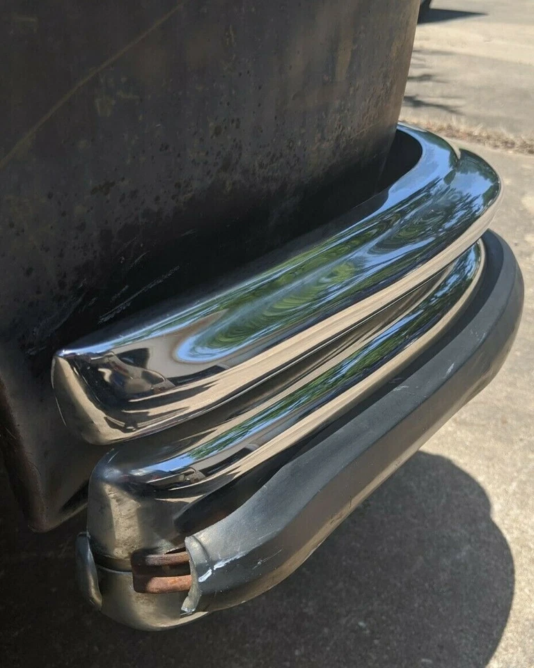 Parachoques delantero vintage cromado Mercedes W108 W109 250S 250SE 280S 280SE 300SEL Foto 3 de 4