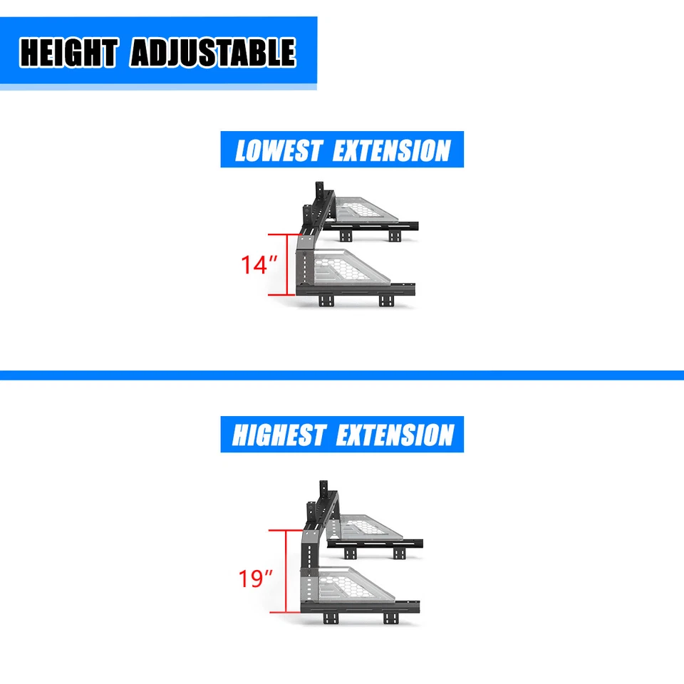 Barra deportiva enrollable ajustable barra de cama para Nissan Titan/Titan XD 2004-2024 Foto 4 de 4