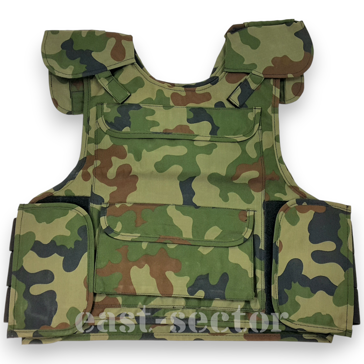 Original Polish Army Tactical Vest Jacket Chest Rig Woodland Original Polish Army Tactical Vest Jacket Chest Rig Woodland