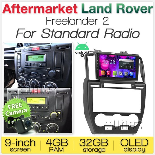 9" Android Auto Apple Carplay Land Rover Freelander 2 Stereo Radio Car