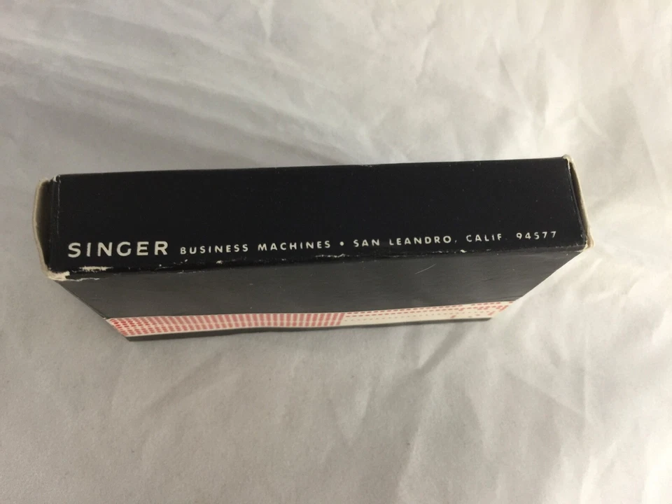 Singer Nylon Dual Spool Typewriter Ribbon black unused - Image 4 of 4