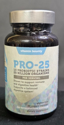 Vitamin Bounty Pro 25 Probiotic with 25 Billion Organisms
