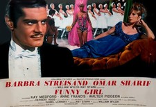 FUNNY GIRL - Orig. 1969 Italian Fotobusta - starring Barbra Streisand.