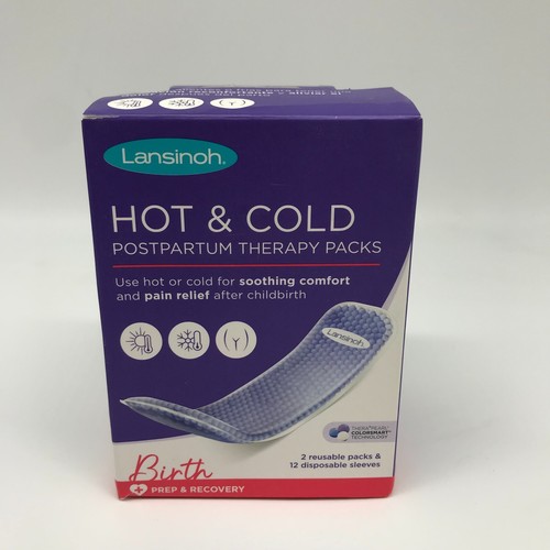 Lansinoh. Hot & Cold Postpartum Therapy Packs. Soothing Comfort And