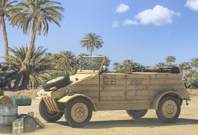 Kübelwagen Type 82 Rubicon (1/56 scale 28mm) RU-280072