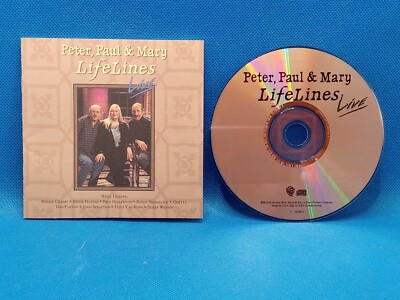 Peter, Paul & Mary - Lifelines Live (1996, CD)