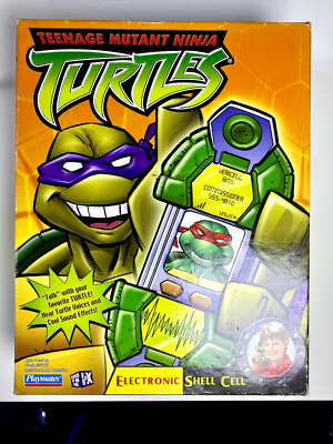 Teenage Mutant Ninja Turtle Electronic Shell Cell New Open Box