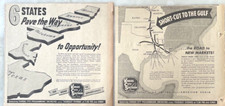 2 1944 newspaper ads for Kansas City Southern...