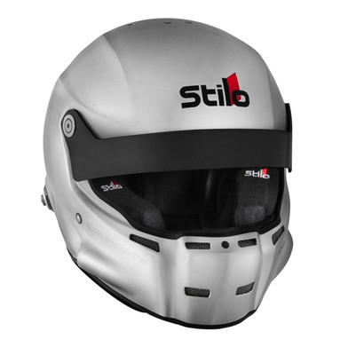 Stilo ST5R Helm Full Face Composite Silber Gloss FIA SA2015 HANS Posts M