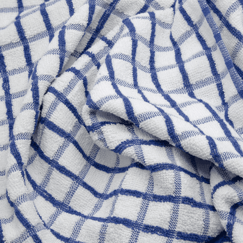 Premium Dish Towels for Kitchen with Hanging Loop 8 Pack Heavy Duty 16x26in Blue - Picture 9 of 9