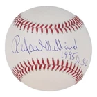 Rafael Belliard Signed Romlb Baseball Inscribed 1995 Ws Champs Jsa