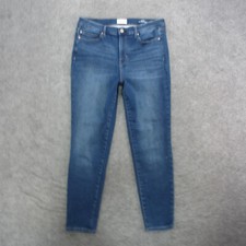 Nicole Miller Jeans Women's 12 Blue Medium Wash High Rise Skinny Jeans