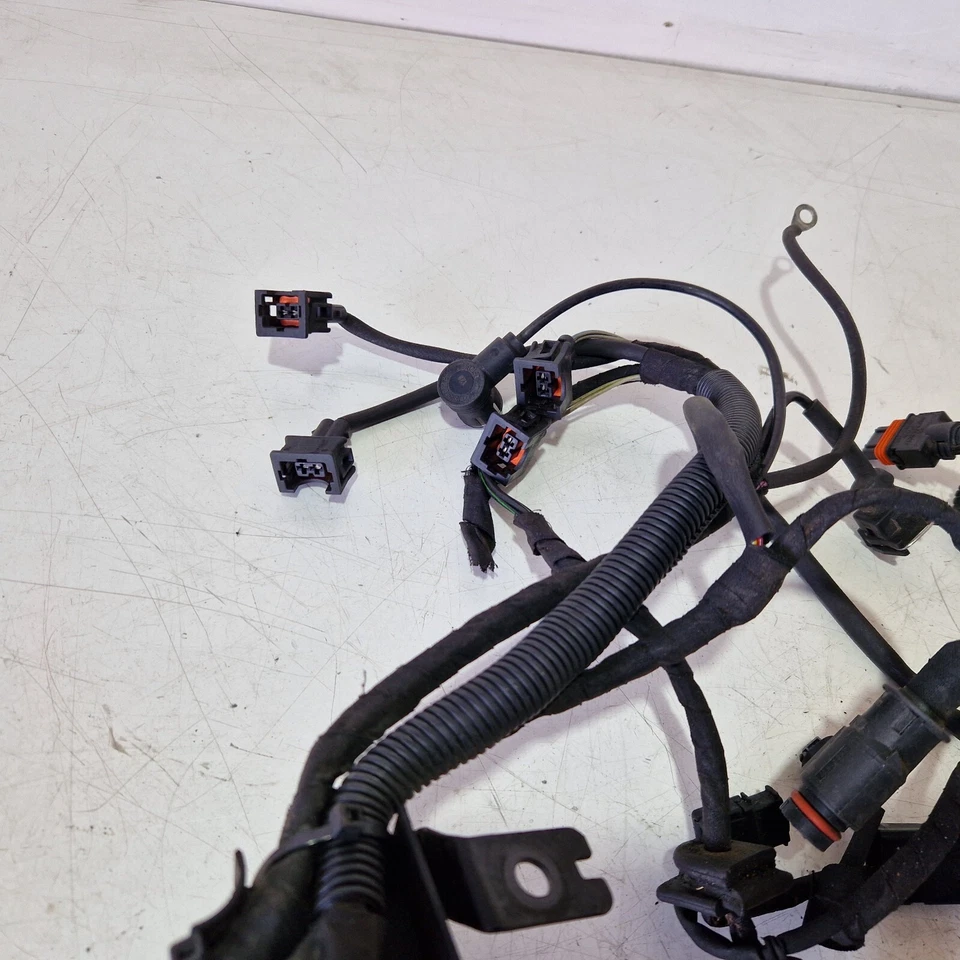 BC17* Mercedes Benz MB W202 W208 CLK Engine Wiring Loom Harness Engine A2024407606 - Image 3 of 4