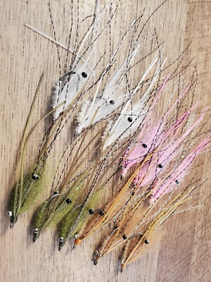 #ad Ghost Shrimp Fly Bonefish Fly Permit Fly Salt Water Shrimp Fly $11.25