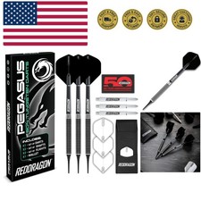 Darts - Axis Series - Professional Darts Set - Available in 18g Soft Tip, 24g...