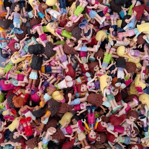 Lego Friends - 10 x Random Minifigures / Mini Doll - Genuine Complete