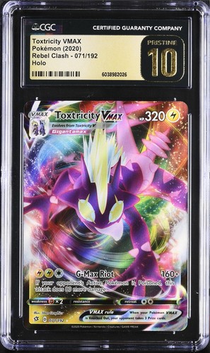 Toxtricity VMAX graded CGC 10 for sale on eBay