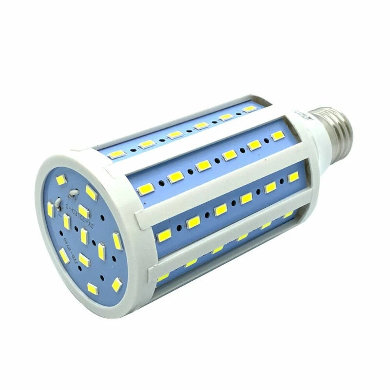 5 Pack 100W Eq LED Bulb 72-Chip Corn Light E26 20W Cool Daylight White 6000K - Image 2 of 4