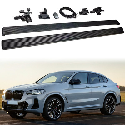 Electric Side Step Deployable Electric Running Boards Power For BMW X4 2019-2026