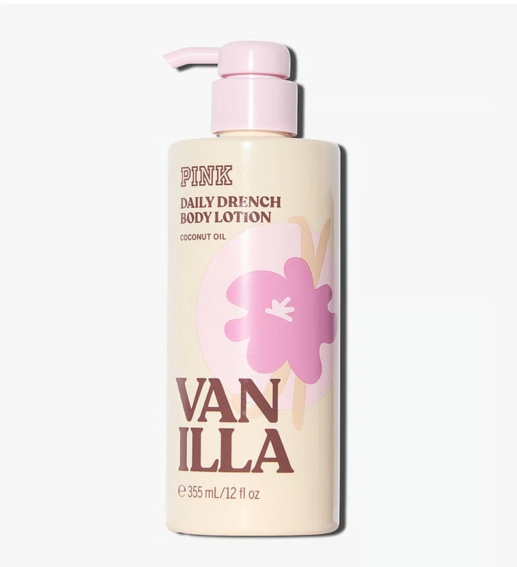 専用〜PINK DAILY DRENCH LOTIONバスアンドボディワークス PINK Daily Drench Vanilla Coconut Oil Scent Lotion 355mL/12 fl oz
