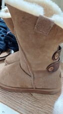 EMU AUSTRALIA MID CALF BOOTS SIZE 5 CHESTNUT