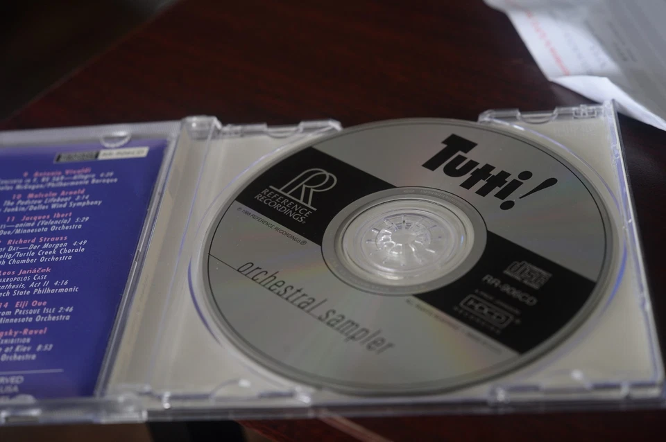 RR Tutti Orchestral Sampler,HDCD,CD,REFERENCE RECORDINGS - Image 3 of 4