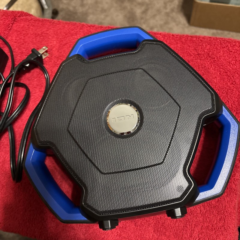 NEW, ION Audio Wave Rider Waterproof Floating Boom Box LED Illumination . ￼￼