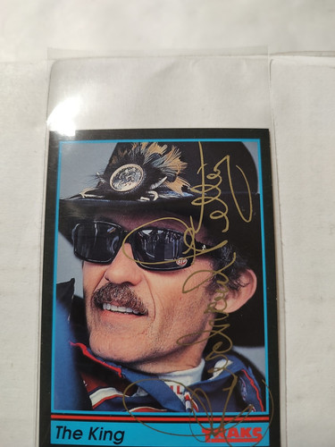 1992 Tracks PromoTHE Premier Richard Petty autograph card - Picture 2 of 10