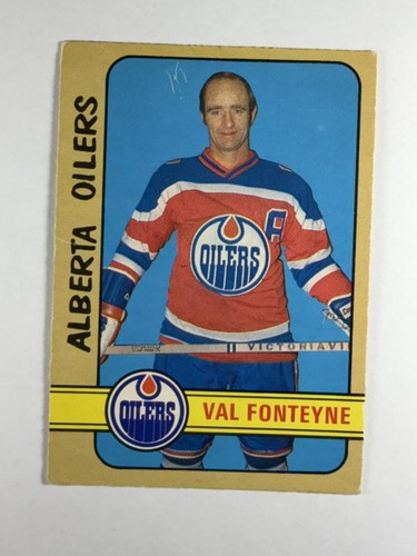 Val Fonteyne #319 1972 O-Pee-Chee card