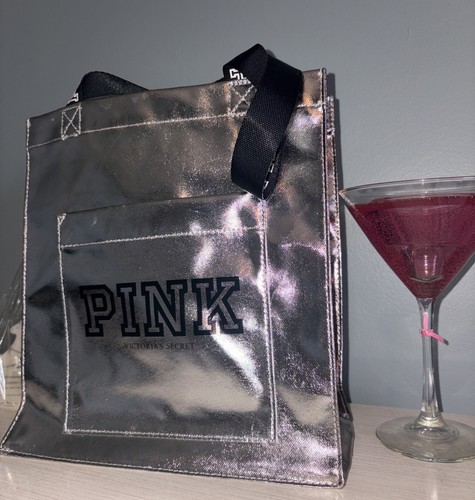 Nuova borsa Victoria’s Secret ROSA mini piccola borsa carina Bling metallizzata ottimo regalo - Foto 3 di 14