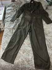 Vintage 80s Brown Coveralls BIG BEN Long Sleeve USA 42 Long Workwear Cotton