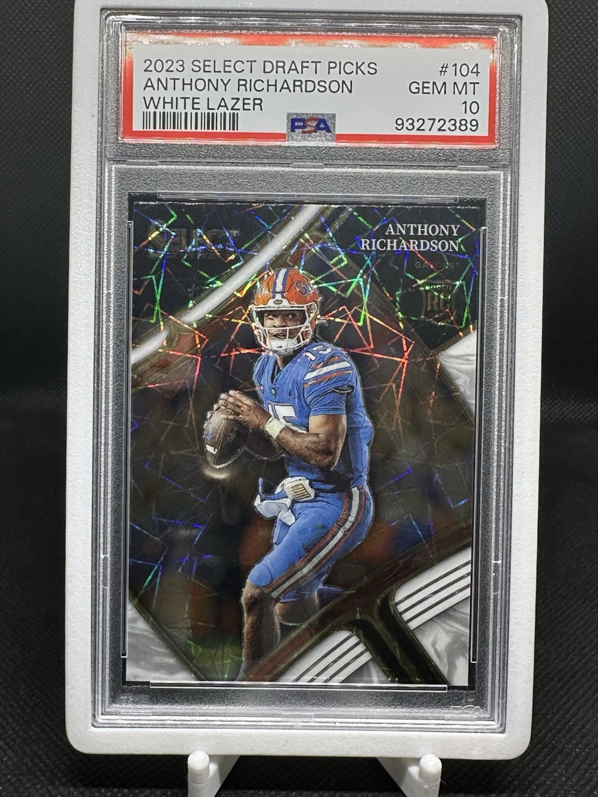 Anthony Richardson Panini Select Draft Picks #104 White Lazer