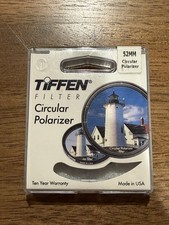 Tiffen Circular Polarizer Filter 52mm - Good Condition