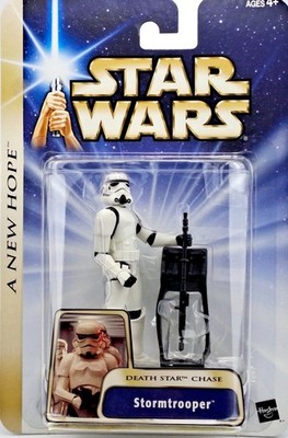 IMPERIAL STORMTROOPER DEATH STAR CHASE ANH STAR WARS SAGA COLLECTION 2003 HASBRO