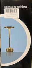 LED Table Lamp Wireless Charging Touch Lamp Gold Bedside Lamp New