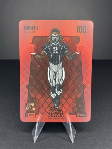 2026 Bo Jackson Battle Arena `JEANETIC` Ashton Jeanty Red Battlefoil RBF-96