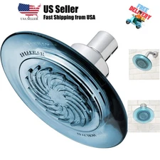 Reaction Fixed 2.0 GPM Shower Head, Dusk Blue