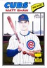 #299 Matt Shaw 2026 Topps Heritage Chicago Cubs All Star Rookie Cup