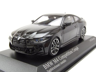 BMW M4 Competition Coupé 2020 – Miniature Minichamps 1:43 – Noir Saphir
