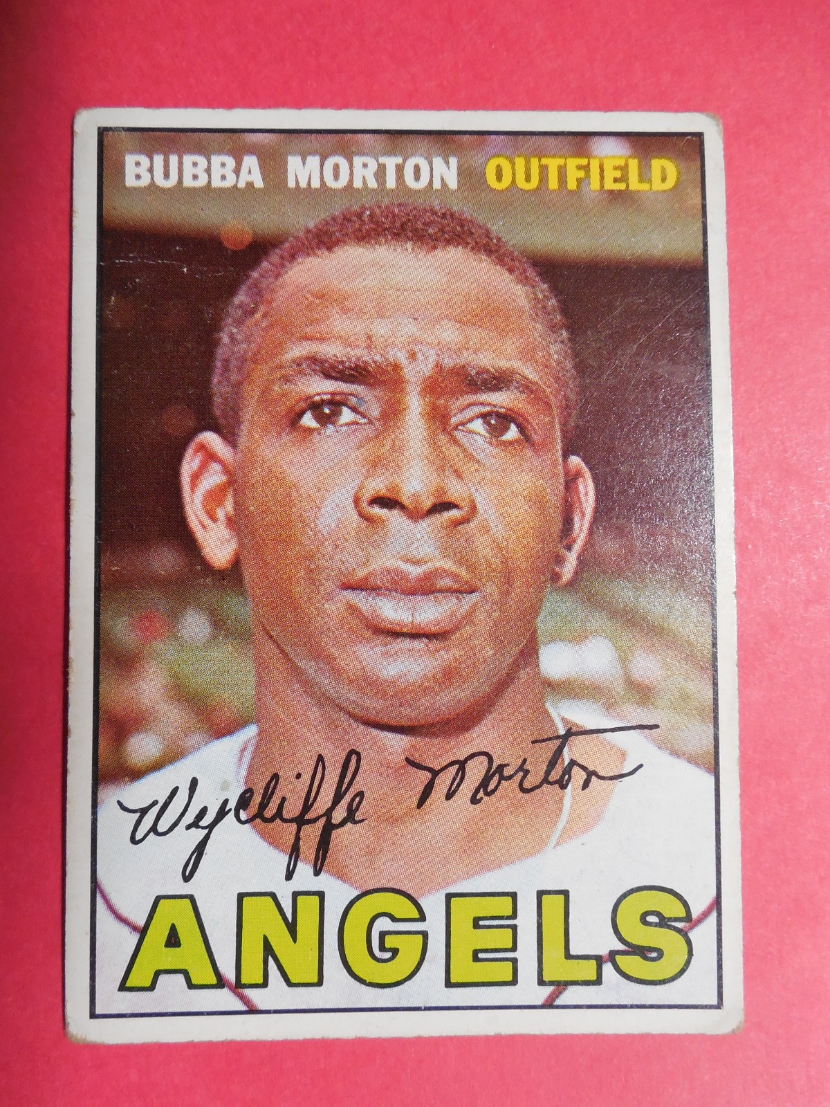 1967 TOPPS BASEBALL CARD  #79 BUBBA MORTON