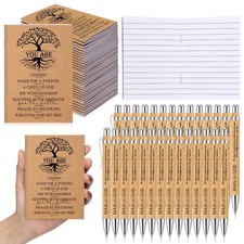 Sinload 30 Sets Christian Gifts Mini Christian Notebooks with Bible Verse Pen...