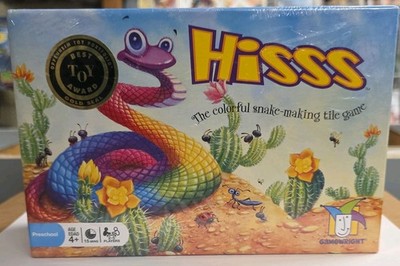 HISSS The Colorful Snake Making Tile Matching Game - sealed - Gamewright