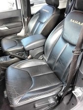 Driver Front Seat Bucket Manual 2 Door Leather Fits 11-17 Wrangler 3094132
